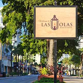 Las Olas Sign