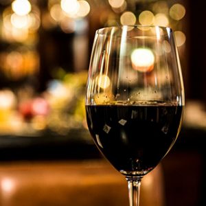 Red Wine Glass